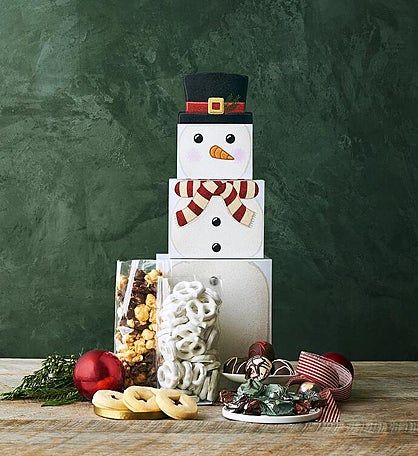 Holiday Tower of Sweet Treats